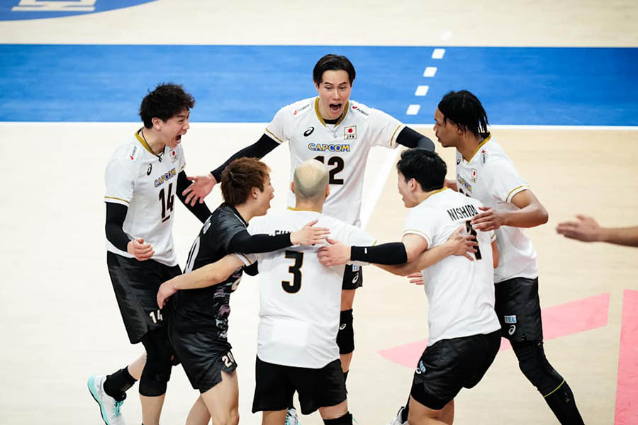 日本は中国に3-1で勝利【写真:Volleyball World提供】