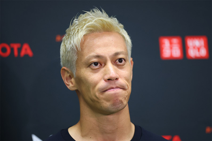 本田圭佑【写真：YUTAKA/アフロスポーツ】