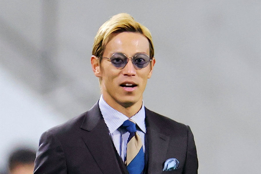本田圭佑【写真：西村尚己/アフロスポーツ】