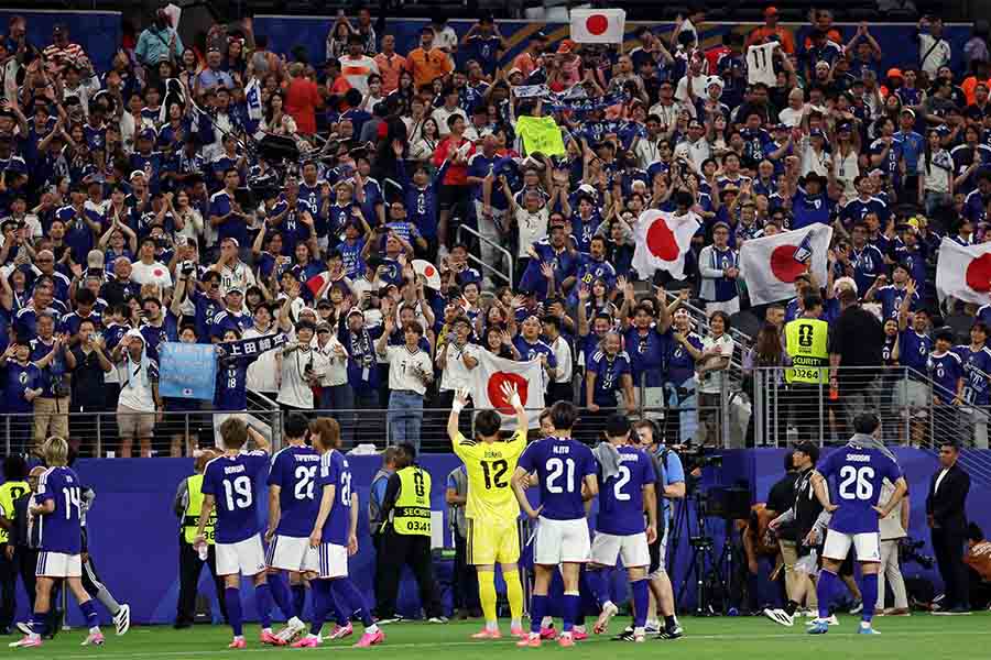 サッカー日本代表【写真:ロイター】