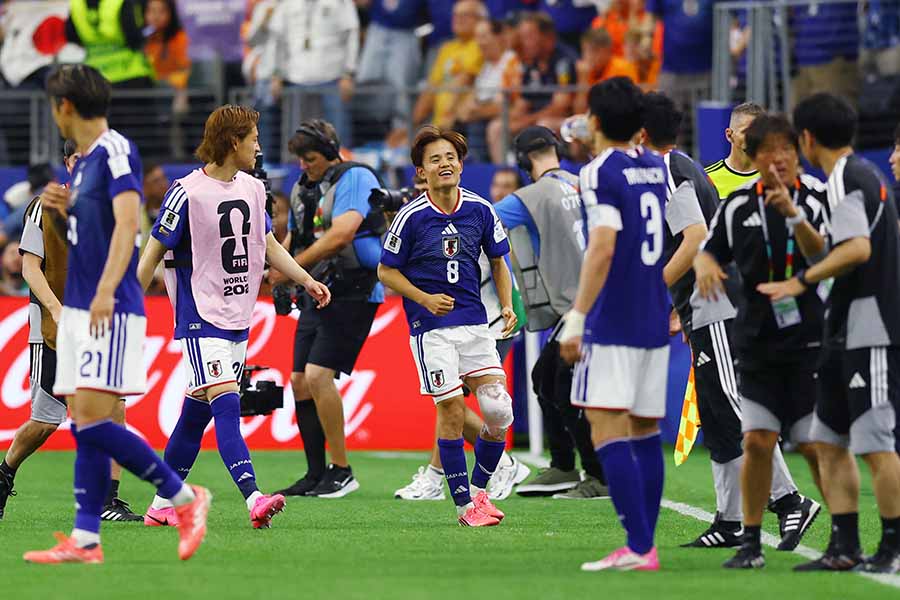 サッカー日本代表【写真:ロイター】