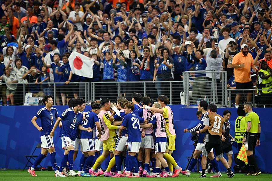 オランダと2-2で引き分けた森保ジャパン【写真:ロイター】