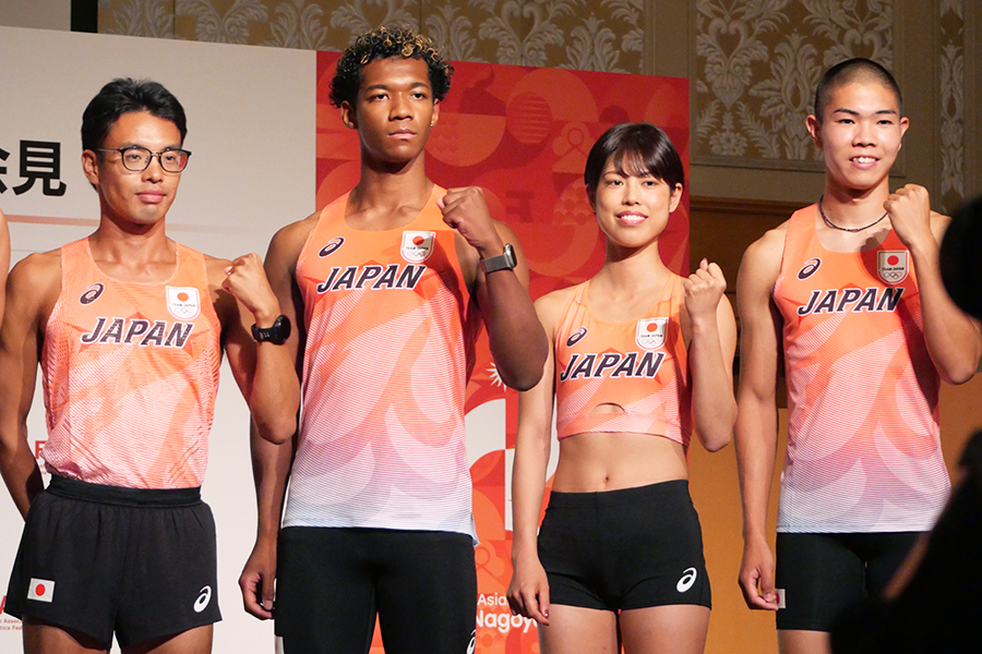 同じく(左から)山西利和、村竹ラシッド、廣中璃梨佳、後藤大樹【写真:編集部】