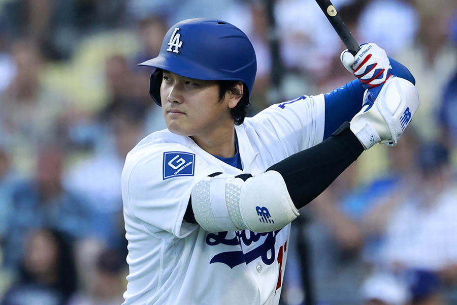 ドジャースの大谷翔平【写真：ロイター】