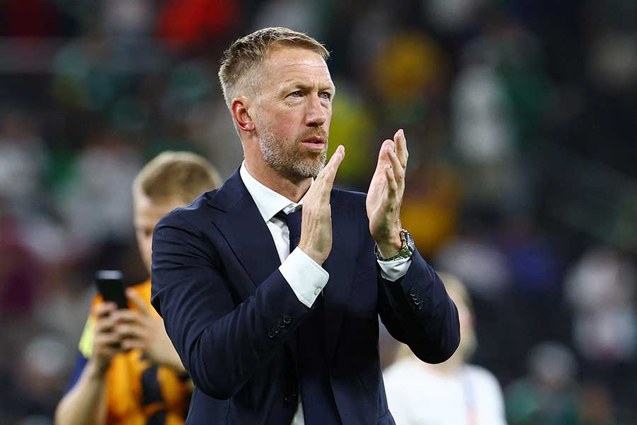 スウェーデンのグレアム・ポッター監督【写真：ロイター】