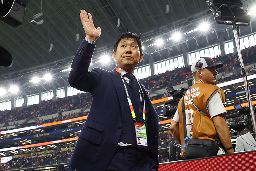 サッカー日本代表の森保一監督【写真:ロイター】