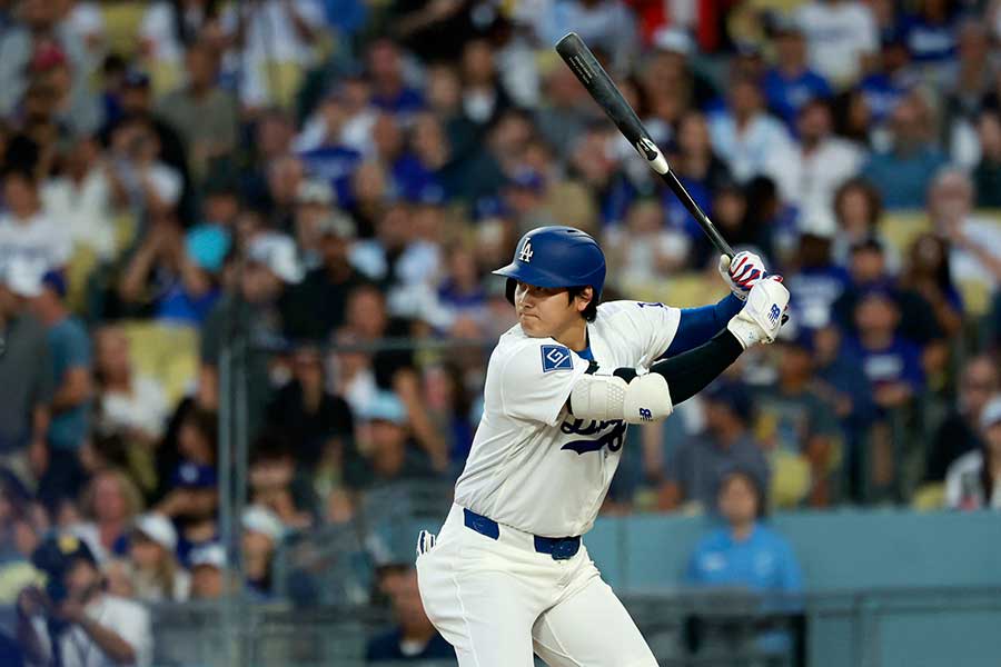 ドジャースの大谷翔平【写真：ロイター】