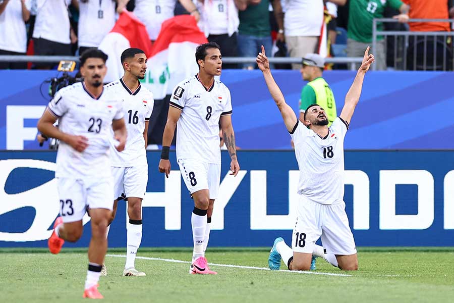 W杯初戦は1-4でノルウェーに破れたイラク代表【写真：ロイター】