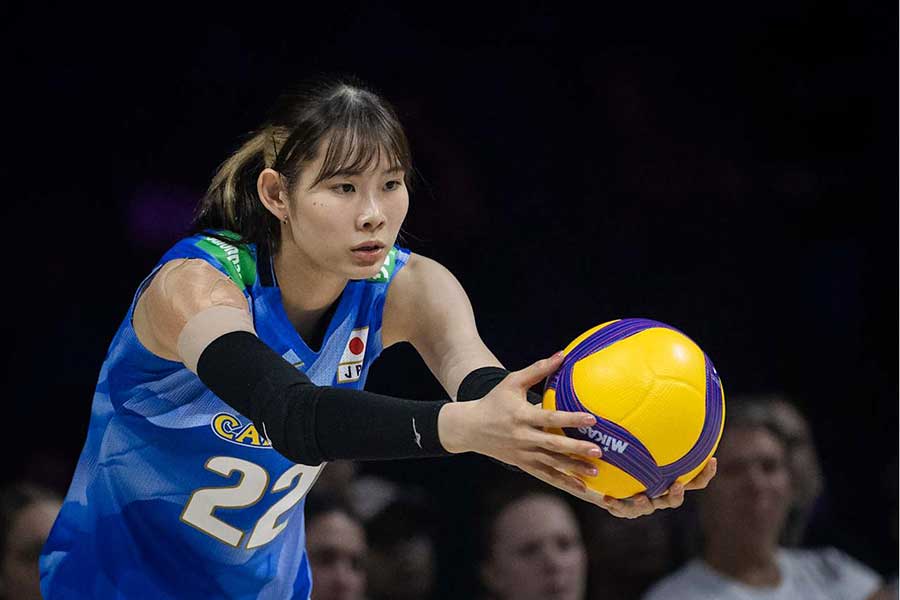 北窓絢音【写真：Volleyball World提供】