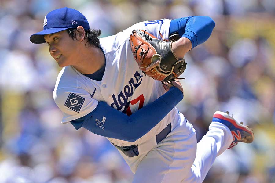 ドジャースの大谷翔平【写真：ロイター】