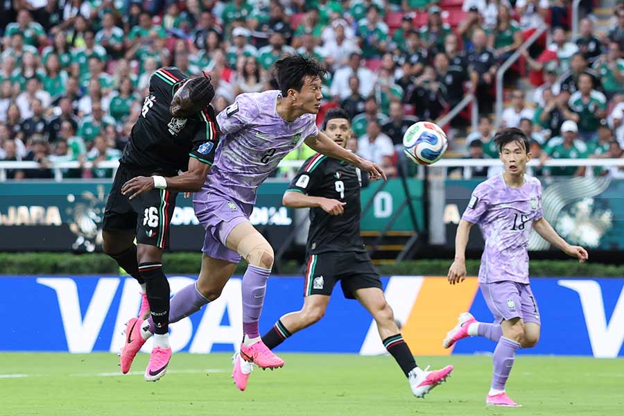 W杯グループA第2戦で韓国とメキシコが対戦【写真:ロイター】