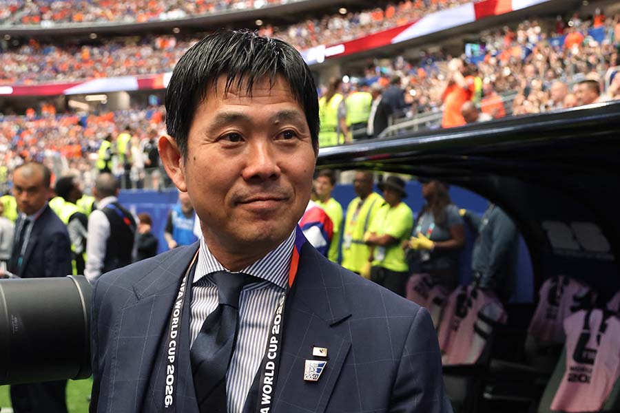 サッカー日本代表の森保監督【写真：ロイター】