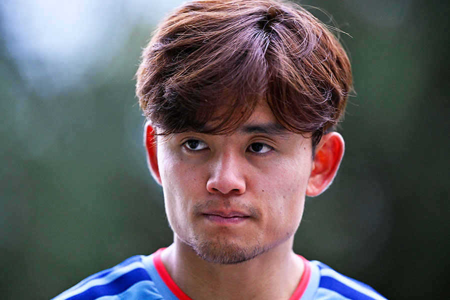サッカー日本代表の久保建英【写真:ロイター】