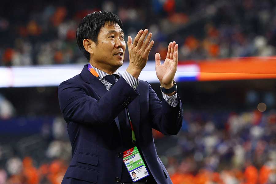 サッカー日本代表の森保一監督【写真：ロイター】
