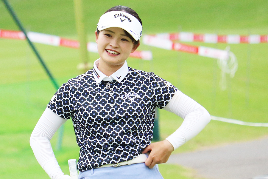 ニチレイレディス第2日をプレーした政田夢乃【写真:柳田道斉】