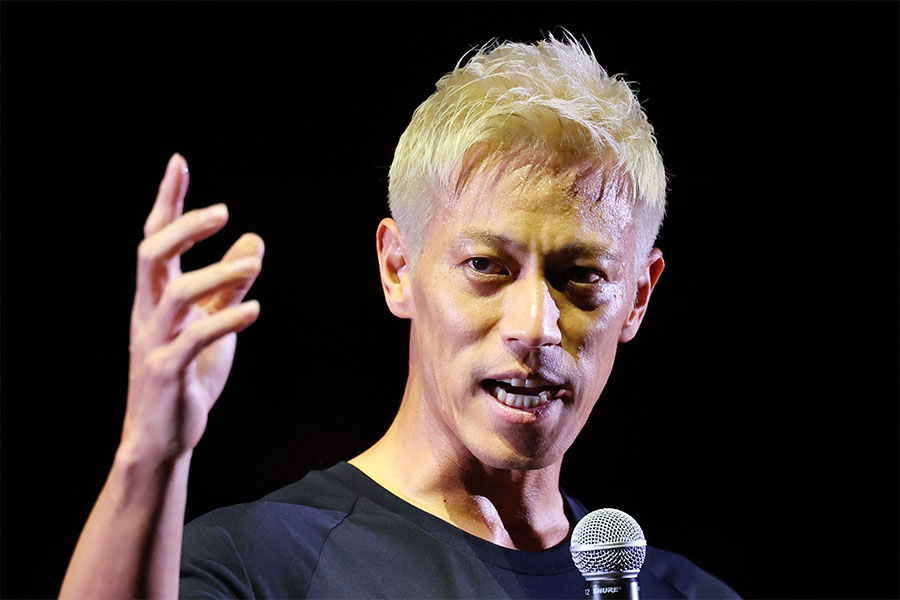 本田圭佑【写真：YUTAKA/アフロスポーツ】