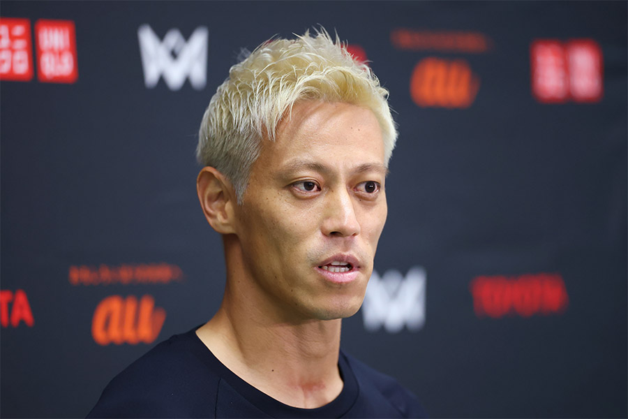 本田圭佑【写真：YUTAKA/アフロスポーツ】