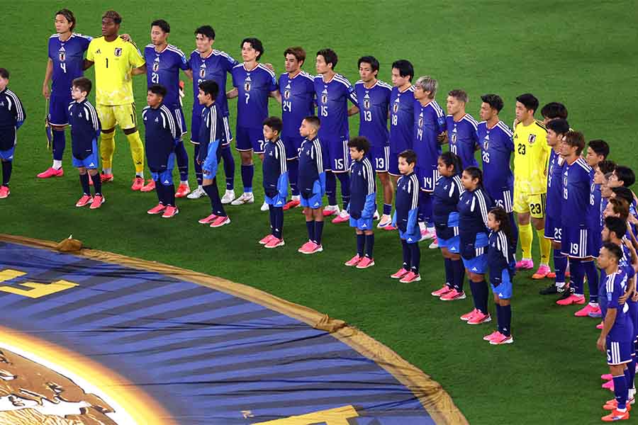サッカー日本代表【写真：ロイター】