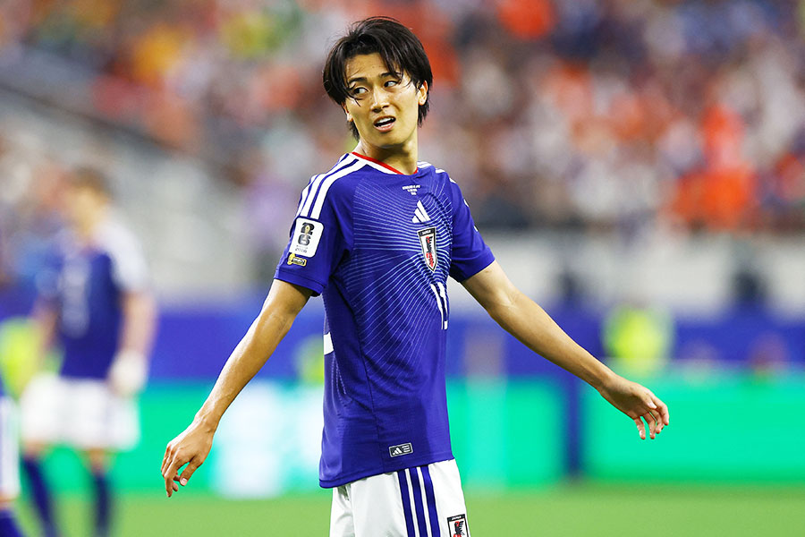 サッカー日本代表の中村敬斗【写真:ロイター】