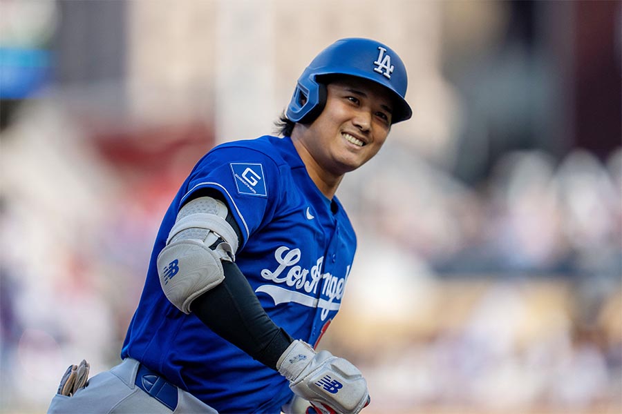 敵地ツインズ戦で今季17号を放ったドジャースの大谷翔平【写真:ロイター】