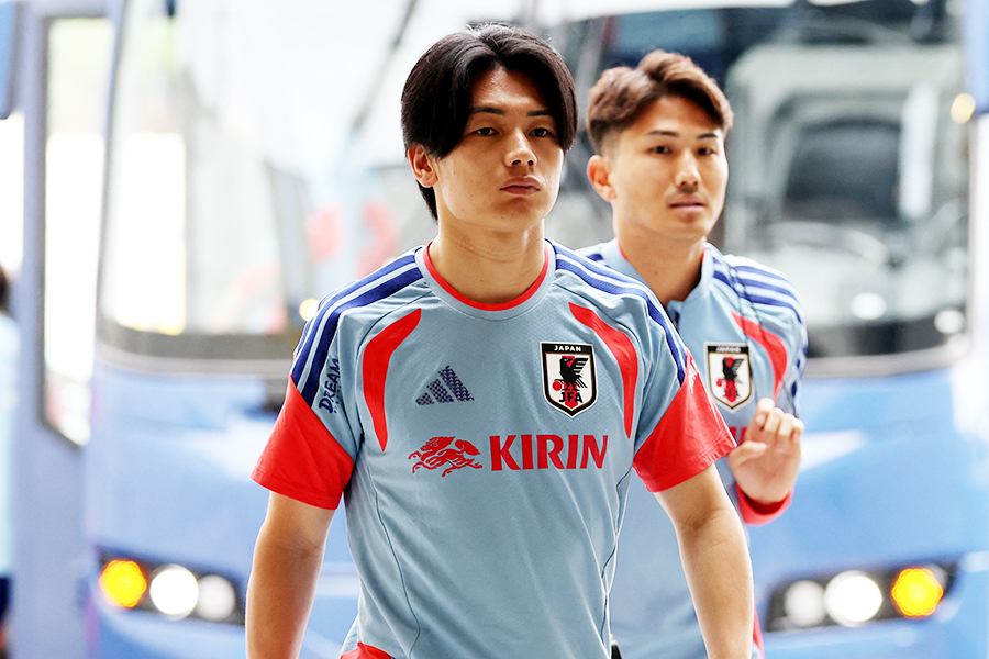 サッカー日本代表の上田綺世【写真:ロイター】
