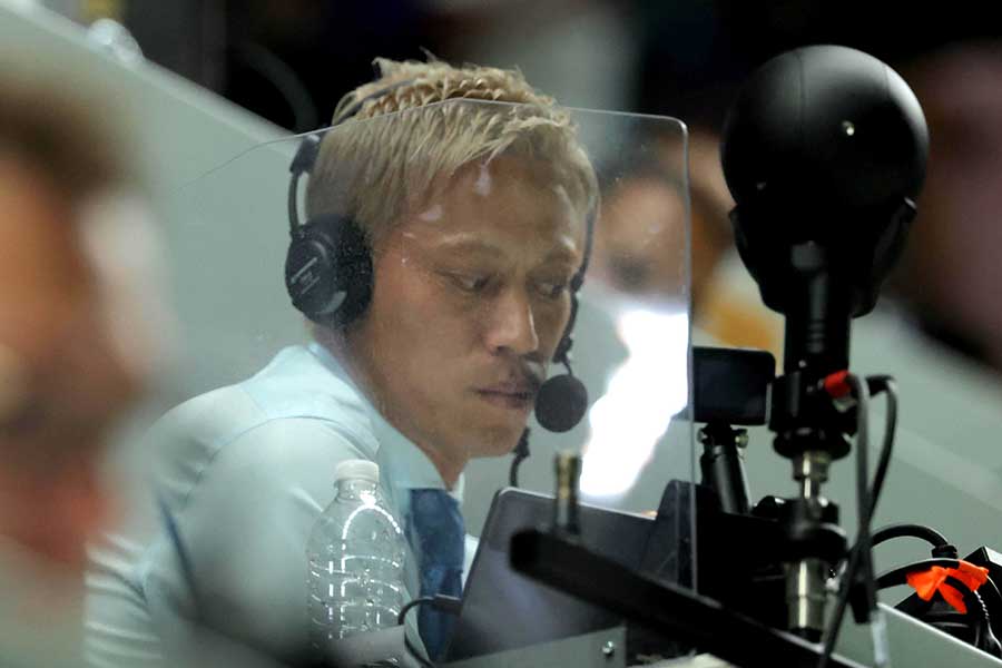 北中米W杯で解説を務める本田圭佑【写真:スポーツ報知/アフロ】