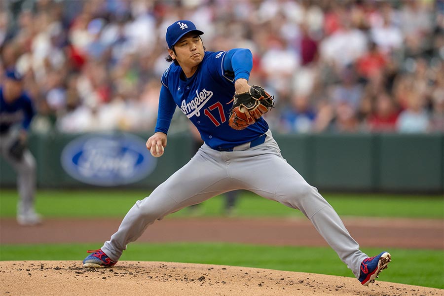8勝目をマークしたドジャースの大谷翔平【写真：ロイター】