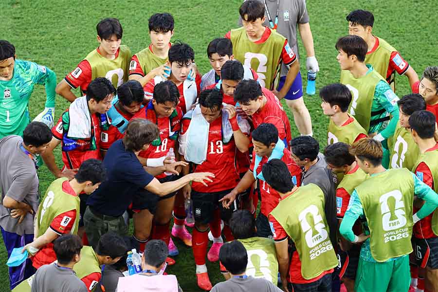 韓国代表【写真：ロイター】