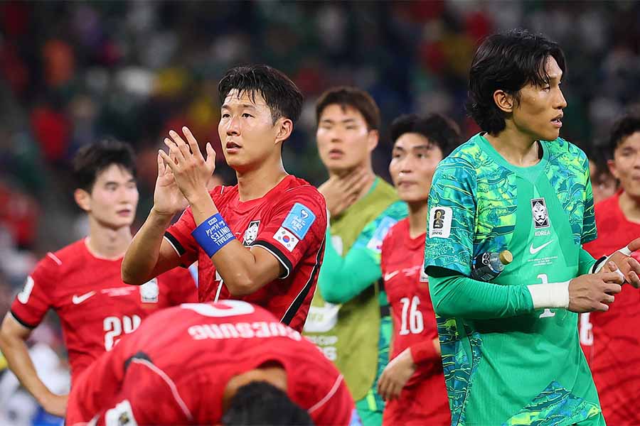 サッカー韓国代表【写真：ロイター】