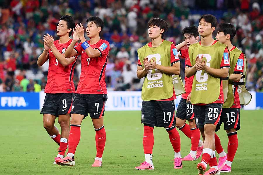 韓国代表【写真：ロイター】
