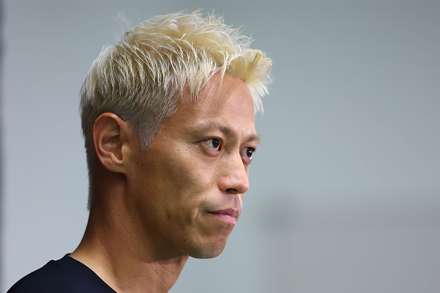 本田圭佑【写真：YUTAKA/アフロスポーツ】