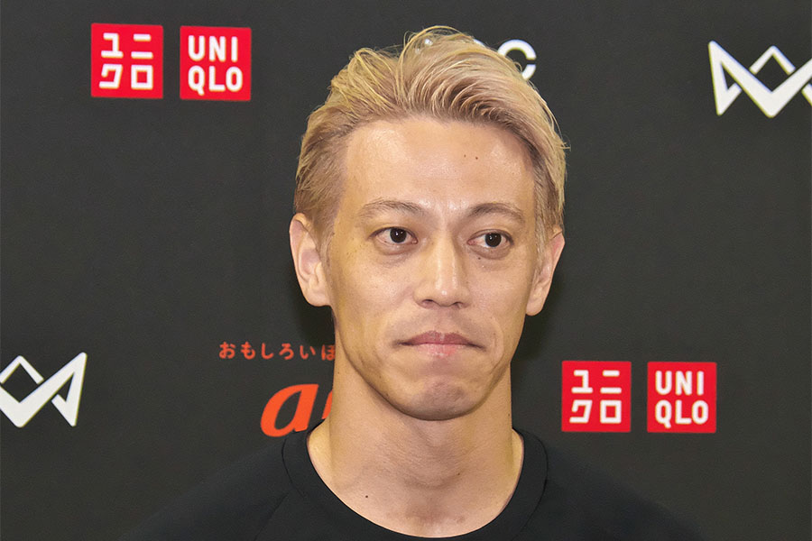本田圭佑【写真：アフロ】