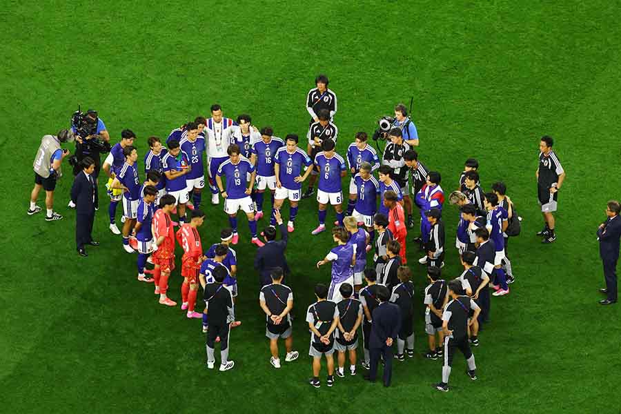 サッカー日本代表【写真：ロイター】