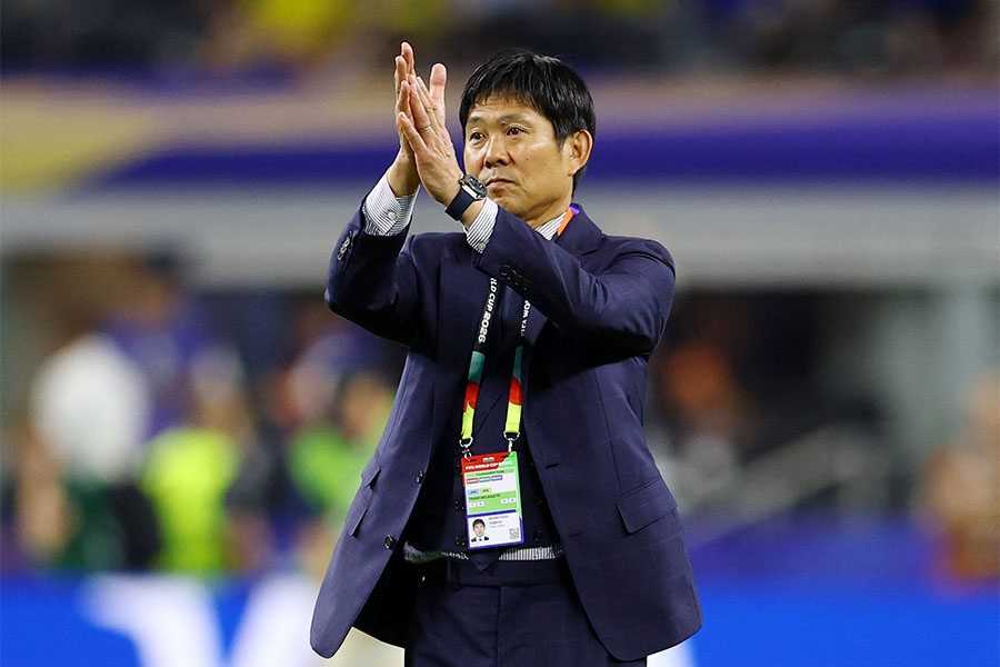 サッカー日本代表の森保一監督【写真：ロイター】