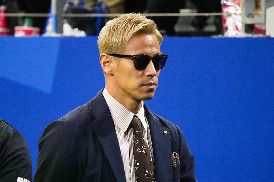 サッカー元日本代表MF本田圭佑【写真：ZUMA Press/アフロ】