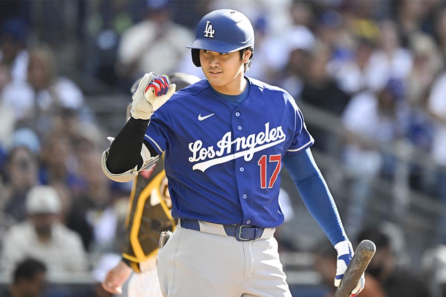 ドジャースの大谷翔平【写真：ロイター】