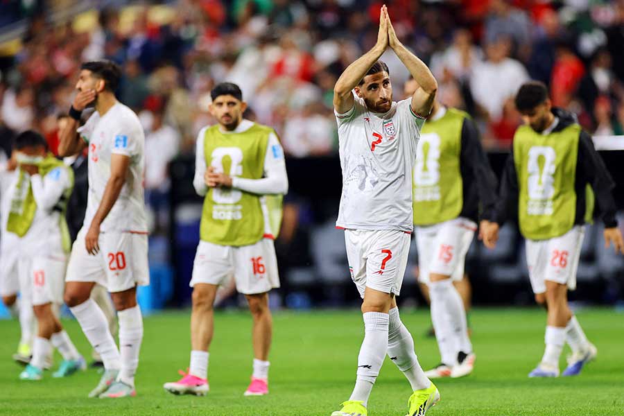 サッカーイラン代表【写真：ロイター】