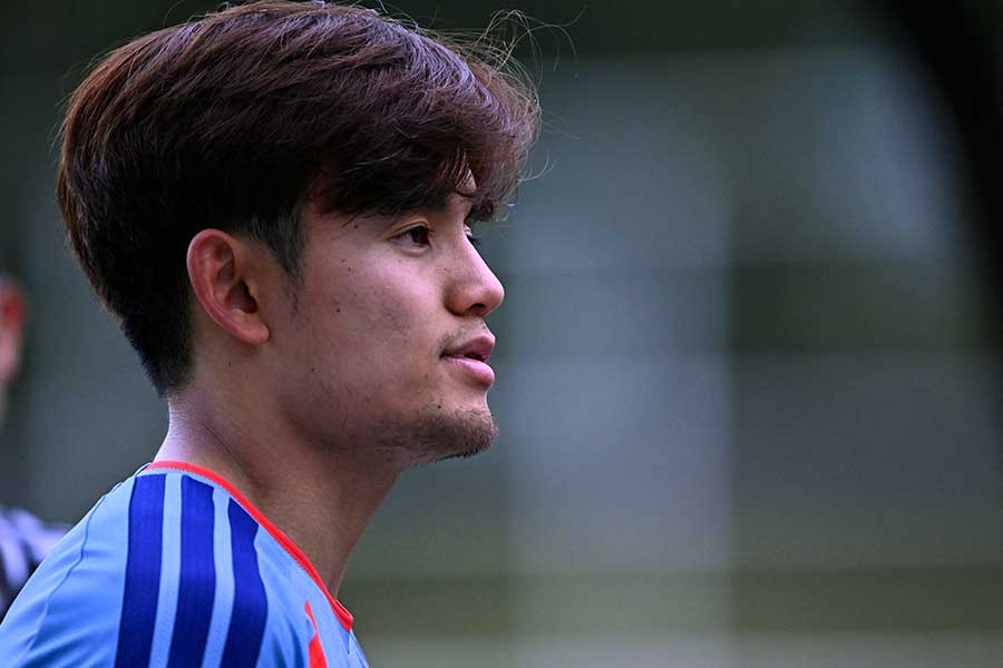 サッカー日本代表の久保建英【写真：ロイター】