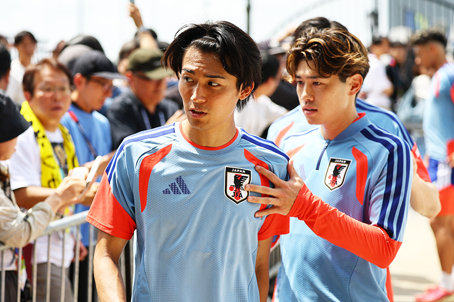 サッカー日本代表の中村敬斗【写真：ロイター】
