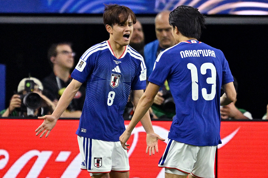 サッカー日本代表の久保建英【写真：ロイター】