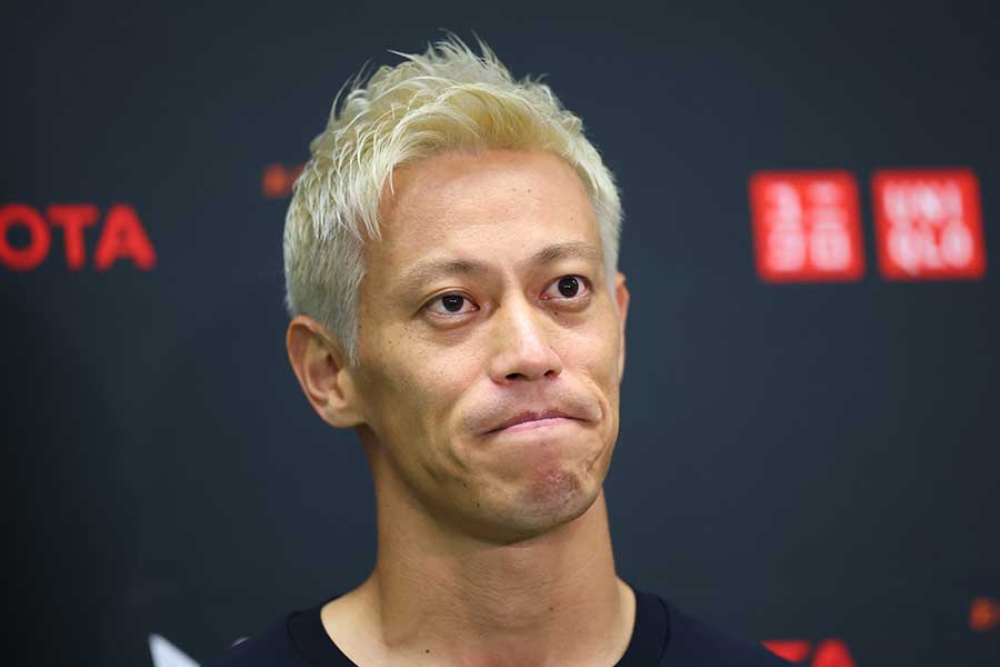 本田圭佑【写真：YUTAKA/アフロスポーツ】