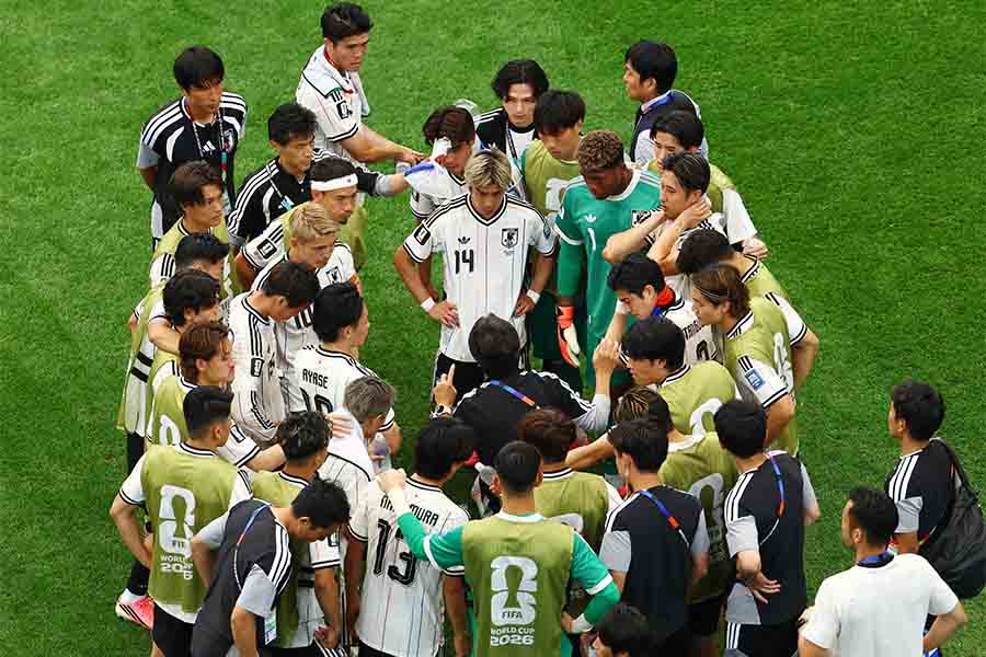 サッカー日本代表【写真：ロイター】