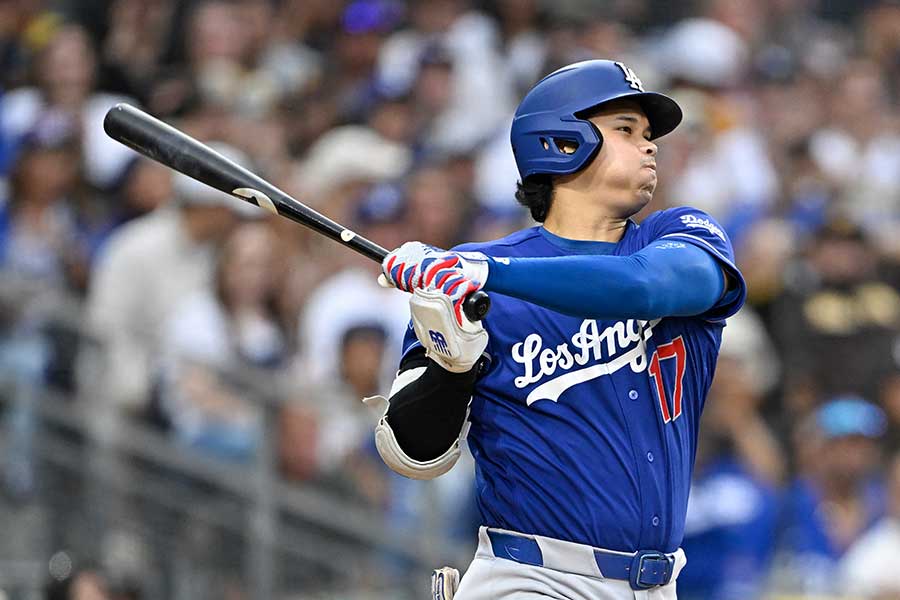 ドジャースの大谷翔平【写真：ロイター】