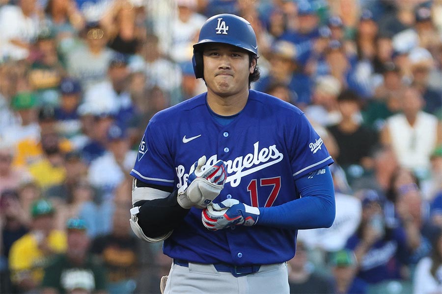 ドジャースの大谷翔平【写真:ロイター】