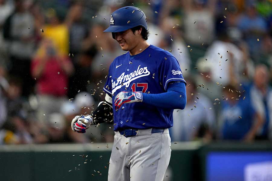 ドジャースの大谷翔平【写真：ロイター】