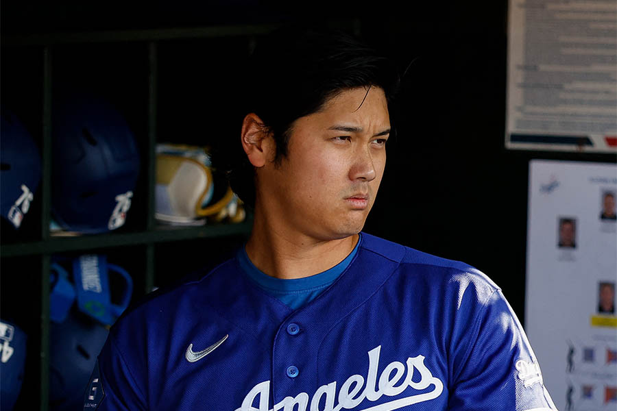 ドジャースの大谷翔平【写真:ロイター】
