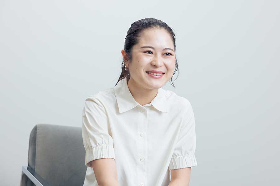 宮原さんが競技を引退した今だからこそ、見えてきたこととは【写真:松橋晶子】