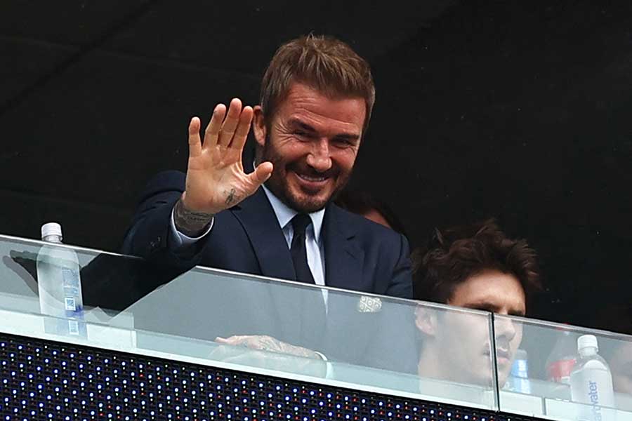 デービッド・ベッカム氏【写真：ロイター】