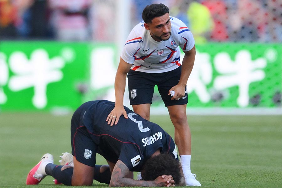 米国はベルギーに惨敗でW杯敗退【写真：ロイター】