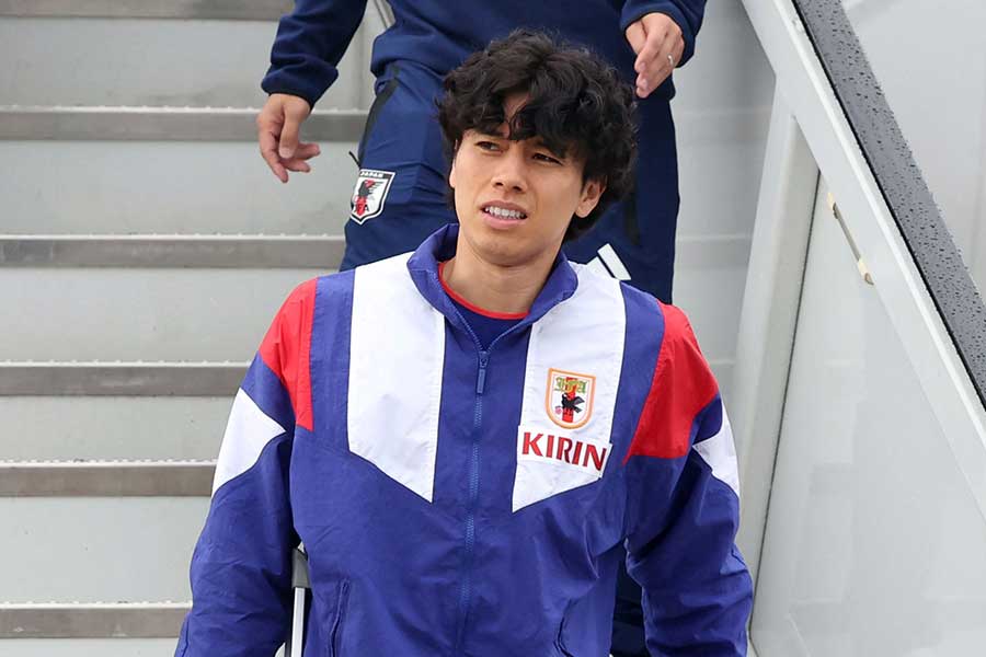 サッカー日本代表の田中碧【写真:ロイター】